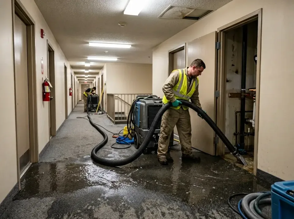 multi-unit-apartment-hallway-f-005 — frequently asked questions, Emergency Burst Pipe Water Extraction & Removal in Barrett,…